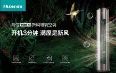 安全第一，海信新風空調(diào)為健康再加碼